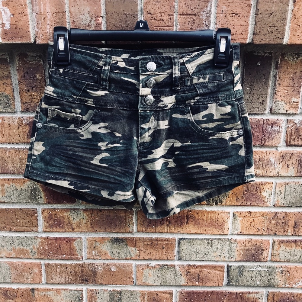 Camouflage Boutique Shorts